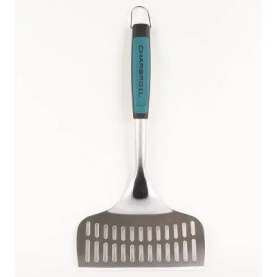 Char-Broil Comfort Grip Double Wide Heat-Resistant Grill Spatula Stainless Steel Silver image {1}