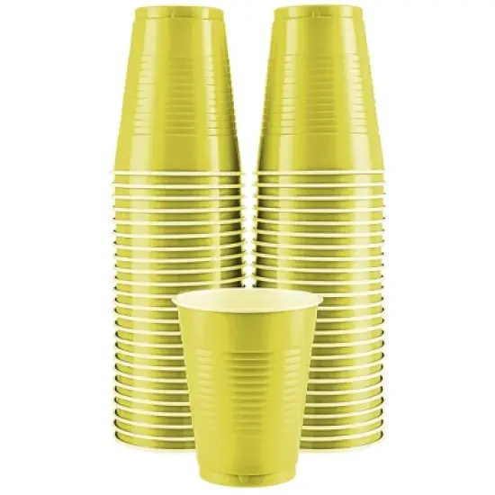 SparkSettings Disposable Plastic Cups 18oz, 50 Pack image {16}