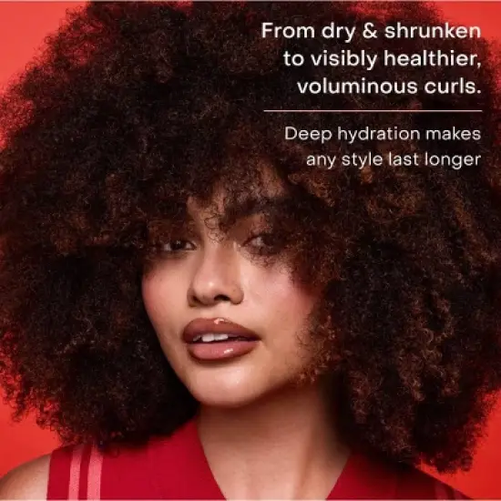 SheaMoisture Curl Stretch Multi-Tasking Volume Cream Kalahari Melon Oil & Marula Oil Infused with Hyaluronic Serum for Type 4 Hair - 11 fl oz image {10}