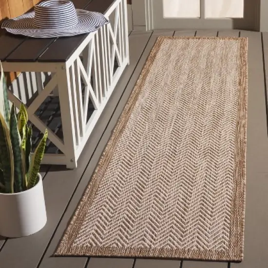 Beach House BHS408 Power Loomed Stain Resistant Non-Shedding Indoor/Outdoor Rugs - Safavieh image {1}
