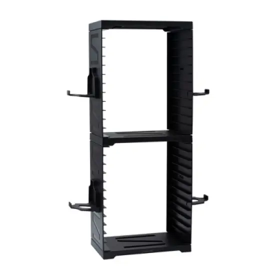 Insten Game Storage Tower For PS5 PS4 xBox Series X S One Switch PC Games, Vertical Stand Holder Organizer for 24 Disk, Controller, Headphone image {5}