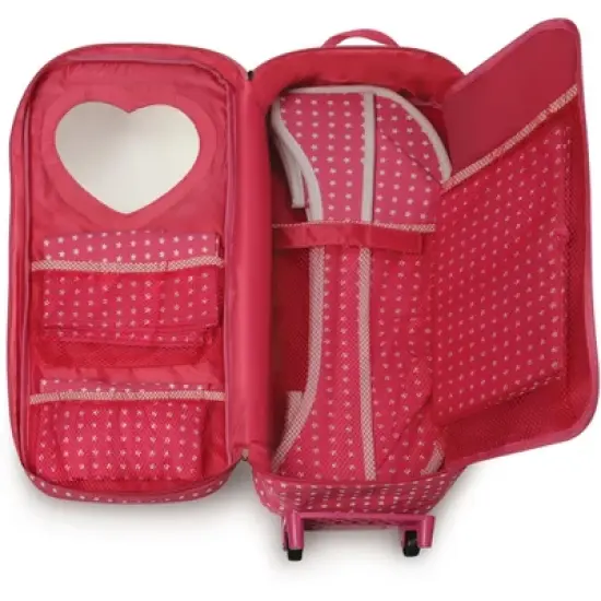 Badger Basket Trolley Doll Travel Case with Bed image {7}