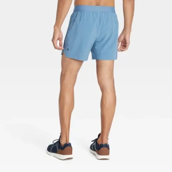 Men's Active Light Brief Lined Run Shorts 5" - All In Motion&trade; image {1}