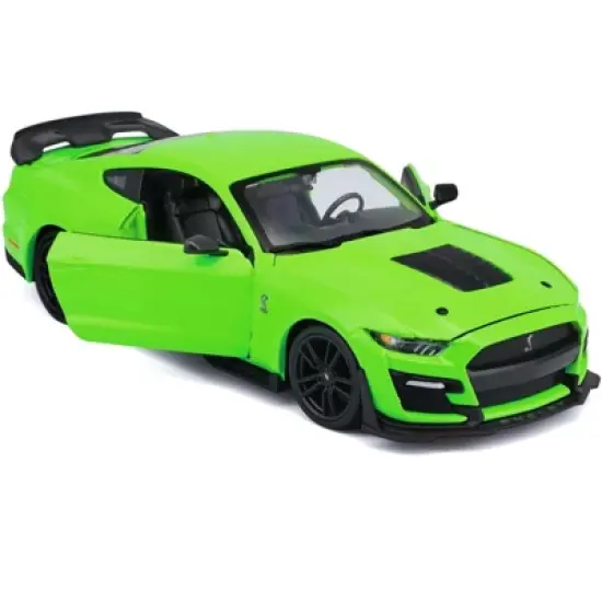 2020 Ford Mustang Shelby GT500 Bright Green 1/24 Diecast Model Car by Maisto image {1}
