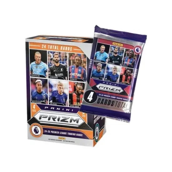2024-25 Panini Prizm Premier League Soccer Trading Card Blaster Box image {1}