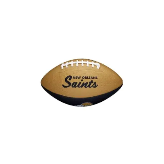 NFL Wilson Retro Jr Football - New Orleans Saints image {6}