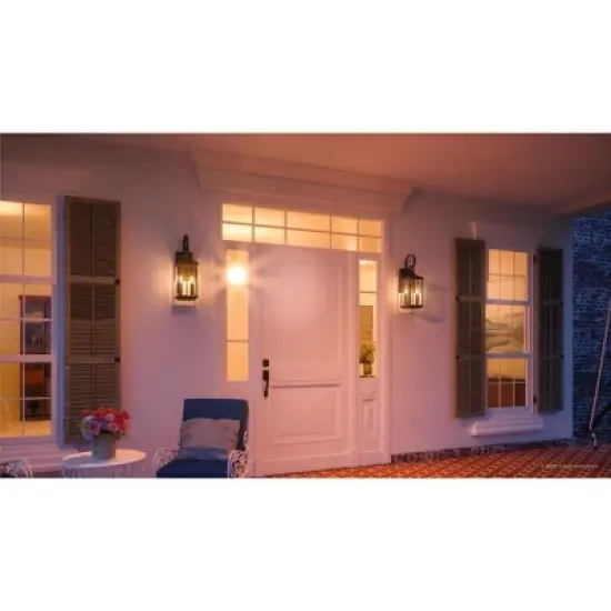 Urban Ambiance Luxury Colonial Outdoor Wall Light,  21-3/4" x 7",  Olde Bronze Finish, UHP1193 image {3}
