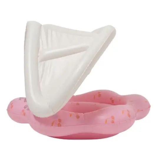 Sunnylife Baby Float - Cotton Candy Pink, Inflatable Tube, Head Rest & Shade image {3}