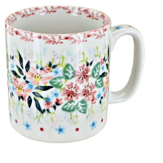 Blue Rose Polish Pottery Vena Mug image {10}