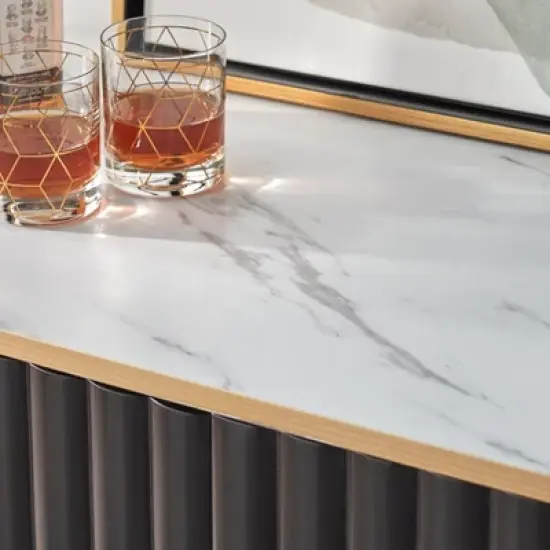 Scallop Bar Cabinet - Angelo:Home image {3}