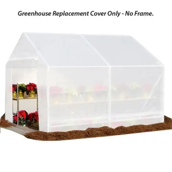 King Canopy 10'x10' Fitted Replacement Greenhouse Cover image {2}