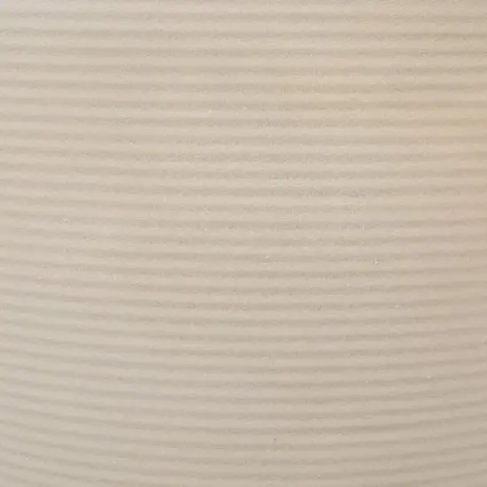 Sunnydaze Indoor/Outdoor Patio, Garden, or Porch Weather-Resistant Double-Walled Walter Flower Pot Planter - 15.5" - Antique White image {3}