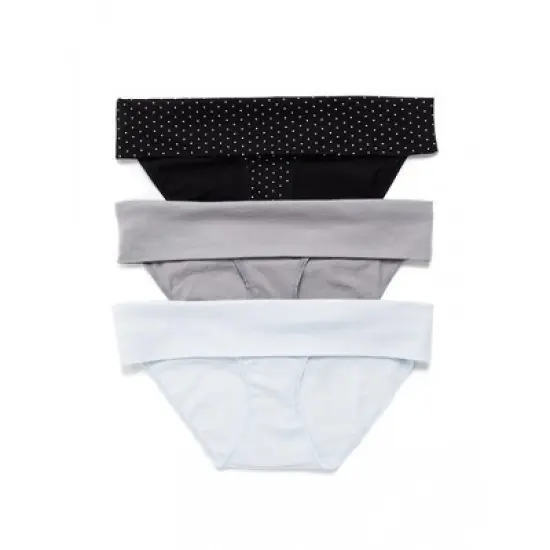 Maternity Fold Over Panties (3 Pack) | Motherhood Maternity image {5}