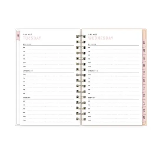 Blue Sky Brook Gossen Planner 5"x8" Daily/Monthly Wirebound (12 Month) Oopsy Daisy July 2025 to June 2026 image {4}