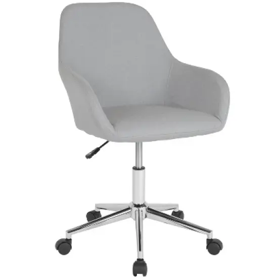 Merrick Lane Home Office Bucket Style Chair with 360 Degree Rotating Swivel image {15}