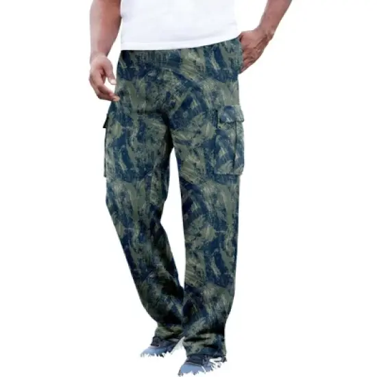 KingSize Men's Big & Tall Fleece Cargo Sweatpants image {11}
