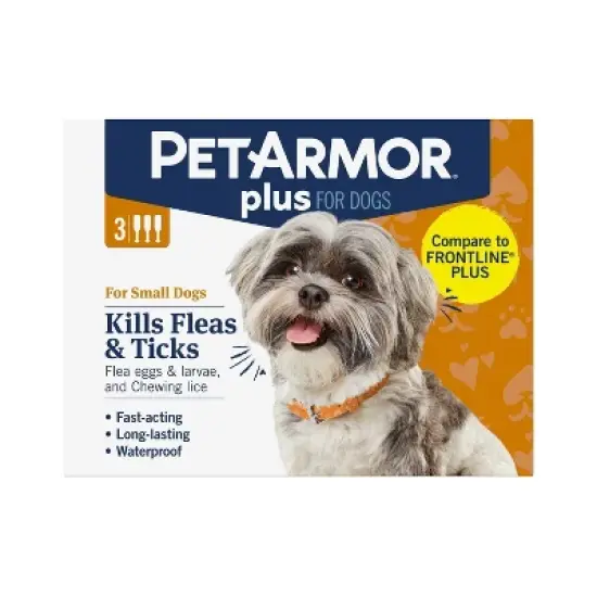 PetArmor Plus Flea and Tick Topical Treatment for Dogs - 3 Month Supply image {3}