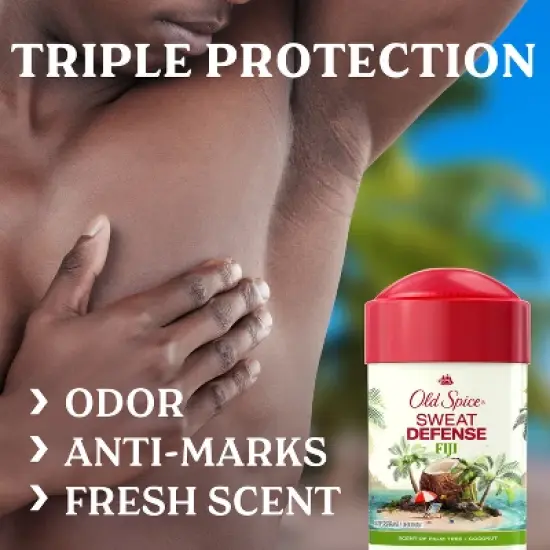 Old Spice Men's Antiperspirant & Deodorant Fiji Scent - 2.6oz image {6}