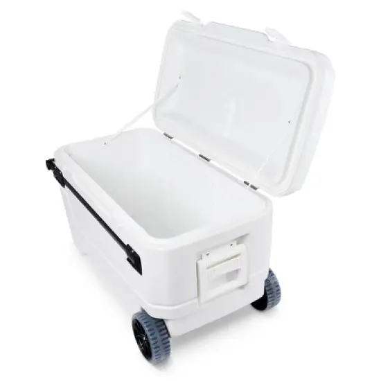 Igloo Glide Pro Hard Sided 110qt Portable Cooler - White image {11}