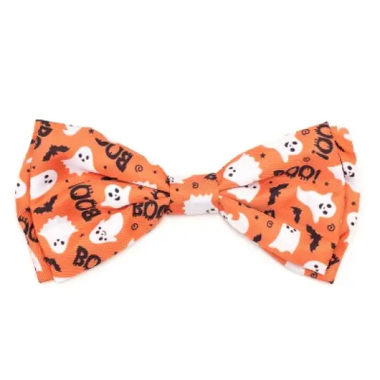 The Worthy Dog Spooky Bow Tie - Adjustable Pet Collar Accessory image {3}