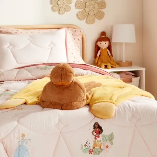 Princess Belle Kids' Hooded Blanket - The Disney Collection by Pillowfort&trade; image {1}