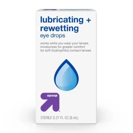Lubricating and Rewetting Eye Drops .27oz - up&up&trade; image {7}