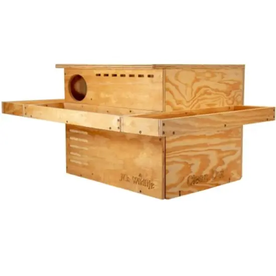 JCs Wildlife 3 Sided Platform Barn Owl Nesting Box image {1}