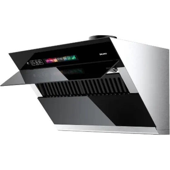 Cesicia 30-in Silver&Black 4-speed 900CFM Under Cabinet Range Hood image {9}
