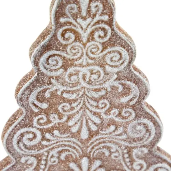 Northlight Glittered Gingerbread Tree Christmas Decoration - 8.25" image {6}