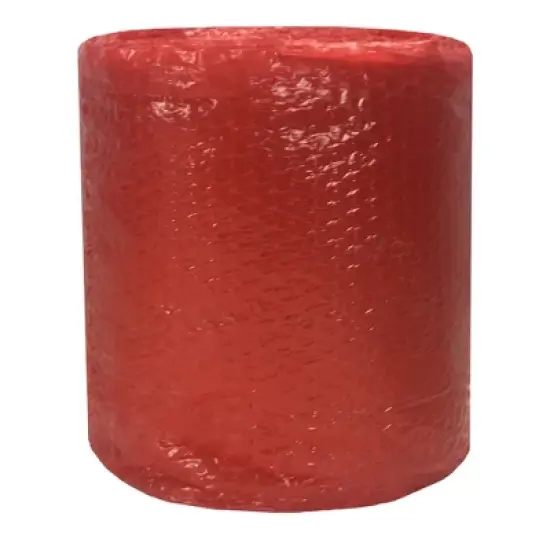UBMOVE Small Red Bubble Roll Wrap- 12" x 120', Perforated Every 12" image {3}