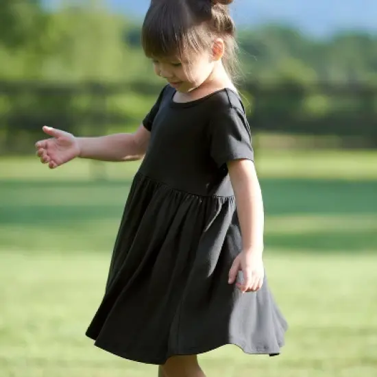 Gerber Toddler Girls' Short Sleeve Twirl Dress image {6}