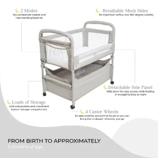Arm's Reach Clear-Vue&reg; CO-SLEEPER&reg; Bassinet image {2}