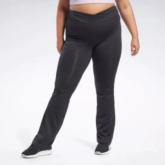 Reebok Workout Ready Pant Program Bootcut Pants (Plus Size) Womens Athletic Pants image {8}