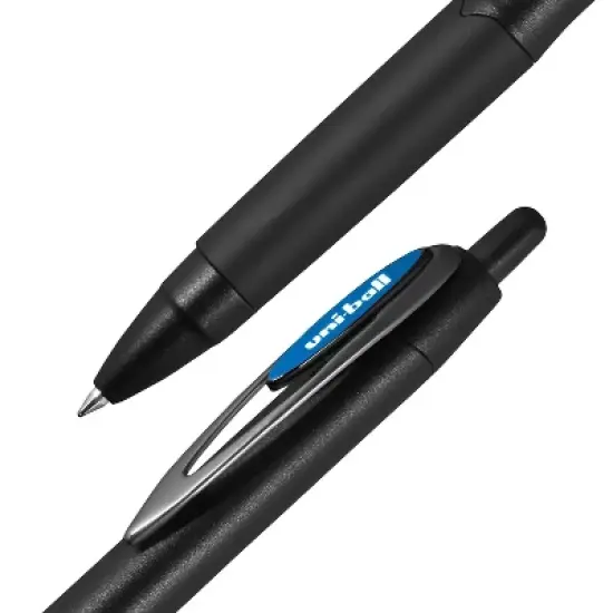 uni-ball uniball 207 Plus+ Retractable Gel Pens Medium Point 0.7mm Blue Ink Dozen (70463) image {1}