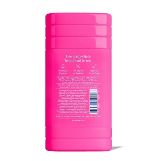 Athena Club All Over Solid Deodorant Super Pink - 3oz image {1}