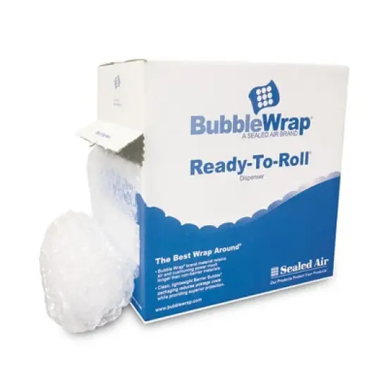 Sealed Air Bubble Wrap Cushion Bubble Roll, 0.5" Thick, 12" x 65 ft image {4}