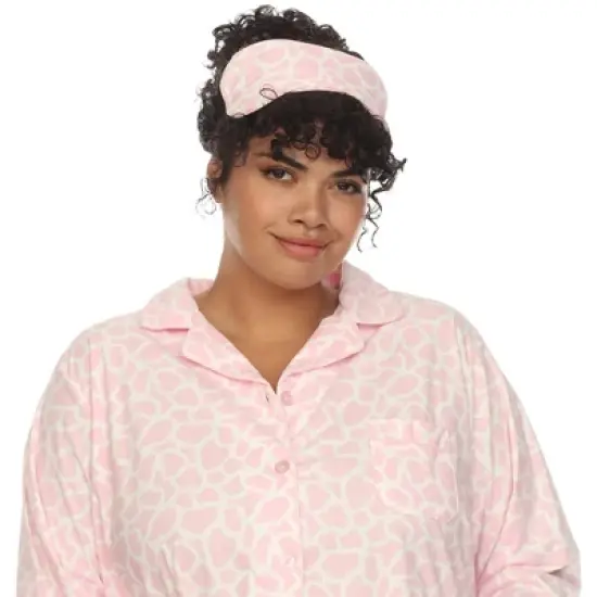Whitemark Plus Size Three-Piece Pajama Set image {4}