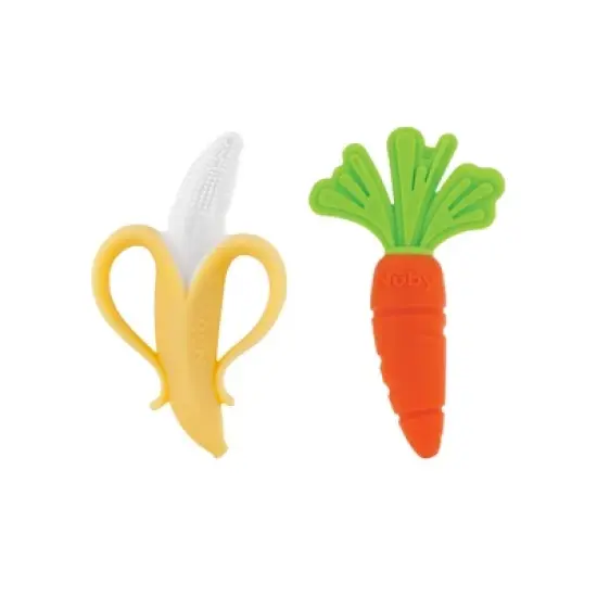 Nuby Nana Nubs and Carrot Teether Combo - 2pc image {7}