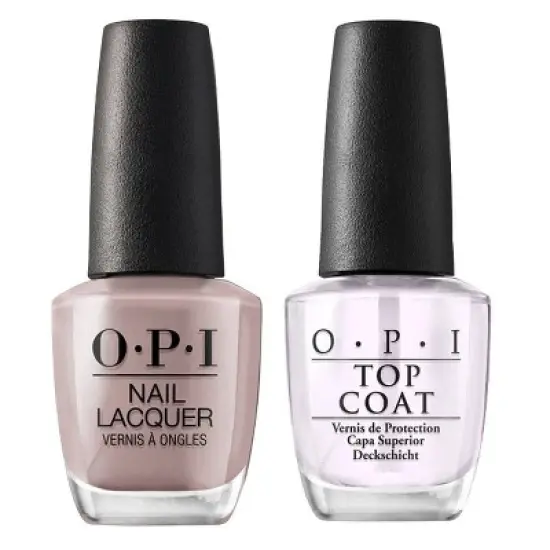 OPI Nail Laquer and Top Coat - 2pk  image {9}