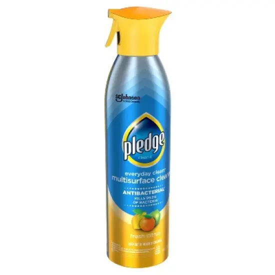 Pledge Multi-Surface Anti-Bacterial Spray - Fresh Citrus - 9.7oz image {8}