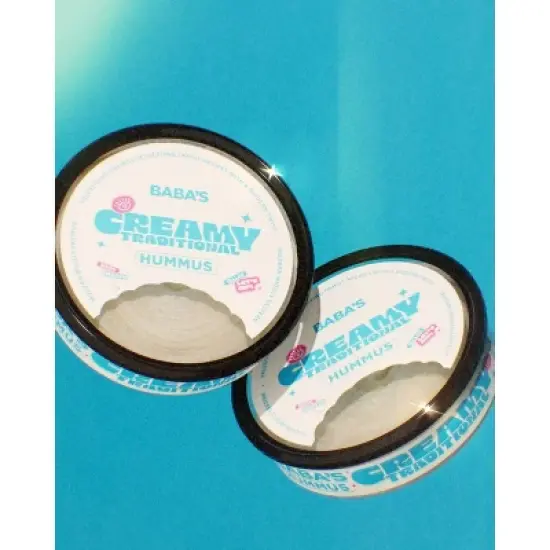 Baba's Creamy Traditional Hummus - 10oz image {6}