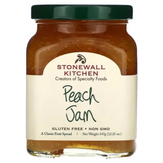 Stonewall Kitchen Peach Jam, 12.25 oz (347 g) image {4}