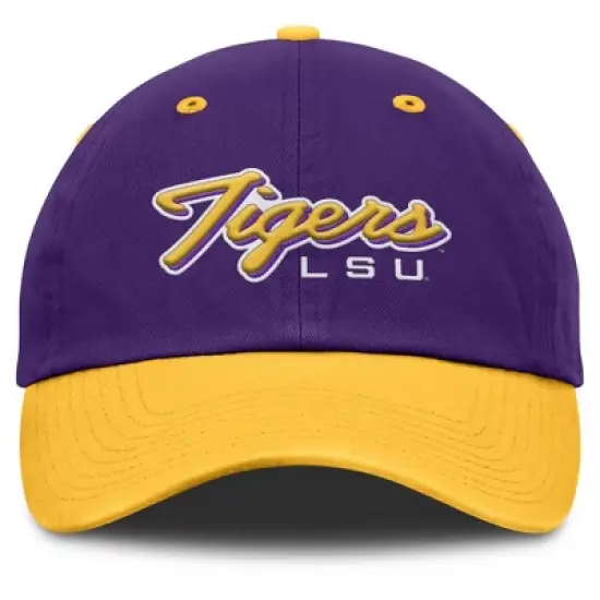 NCAA LSU Tigers Unstructured Adjustable Cotton Hat image {1}