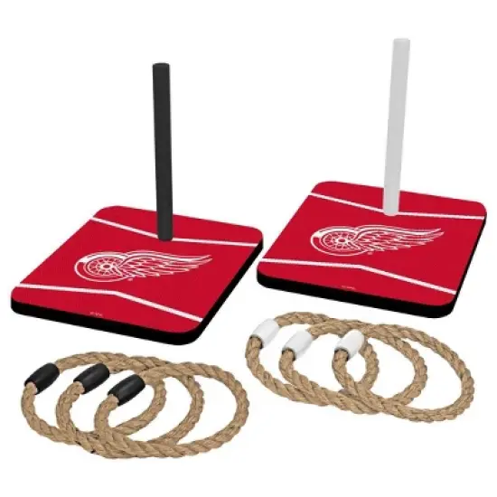 NHL Detroit Red Wings Quoits Ring Toss Game Set image {1}