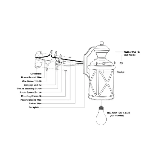 VAXCEL Henderson 1 Light Textured Black Motion Sensor Dusk to Dawn Outdoor Wall Lantern Clear Glass Shade, LED Compatible image {13}