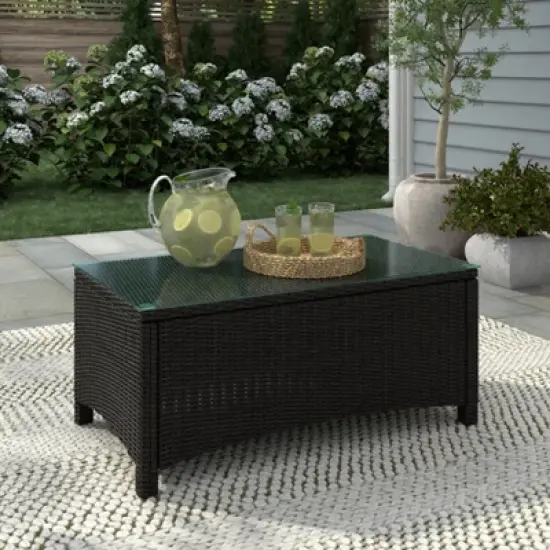 Glenwillow Home Alvory Outdoor Coffee Table image {3}