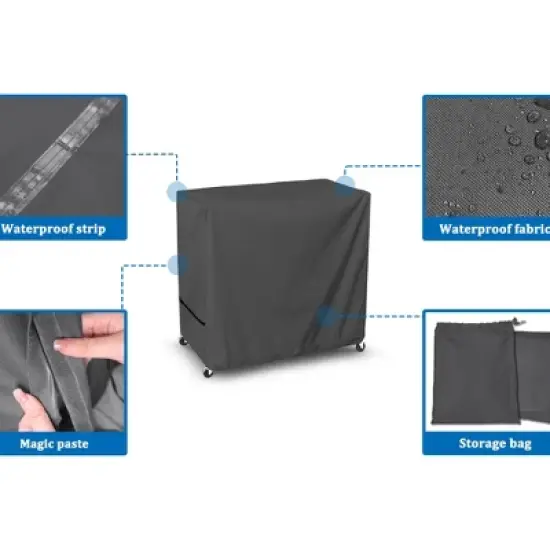 Akefit Ice Cart Cover Waterproof Outdoor Protective 34 Inch Durable image {2}