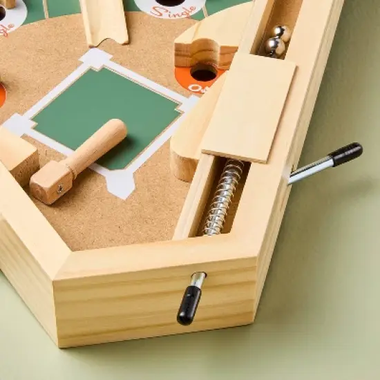 Baseball Themed Wooden Pinball Game - Hearth & Hand&trade; with Magnolia image {2}