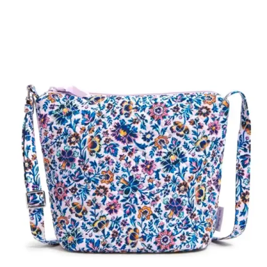 Vera Bradley Women's  Cotton Bucket Crossbody Bag image {6}