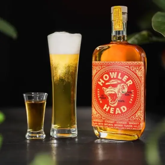 Howler Head Banana Flavored Bourbon Whiskey - 750ml Bottle image {3}